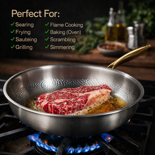 Certified Pure Titanium Classic Pan